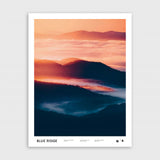 Blue Ridge Mountains Canton 17x22 Poster
