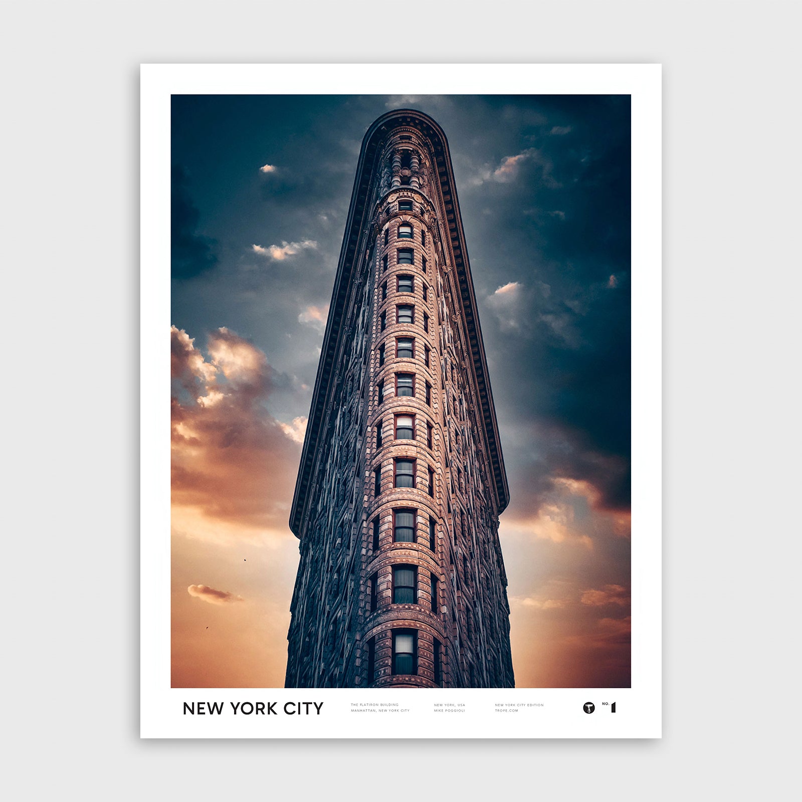 The Flatiron Building 17x22 Print