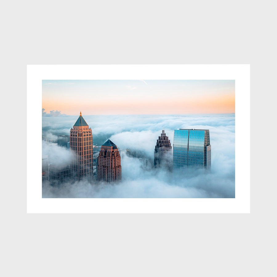 Midtown Atlanta in the Clouds