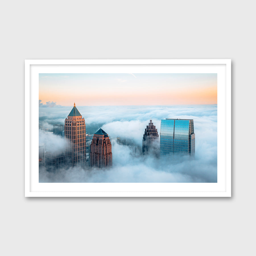 Midtown Atlanta in the Clouds