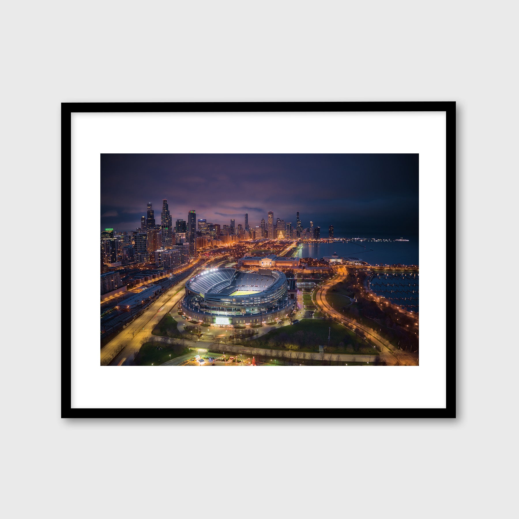 Soldier Field At Night