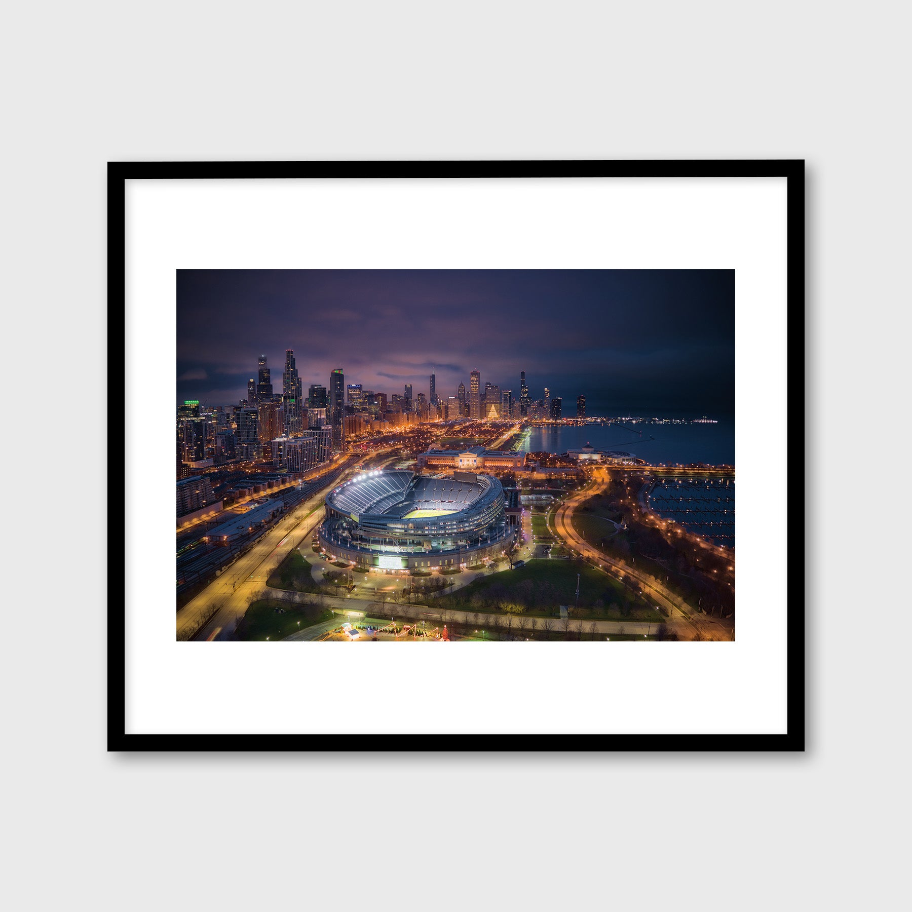 Soldier Field At Night