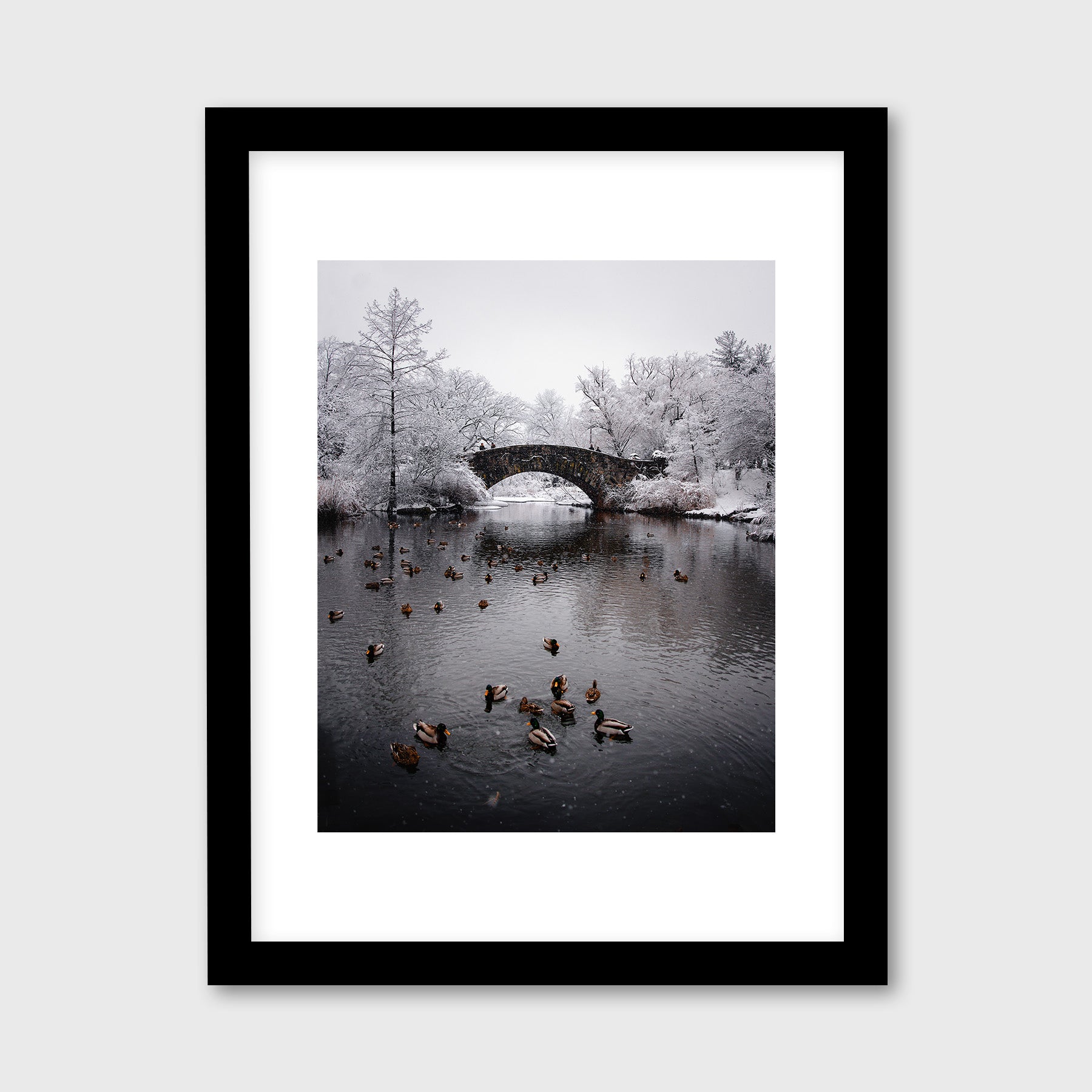 The Pond and Gapstow Bridge