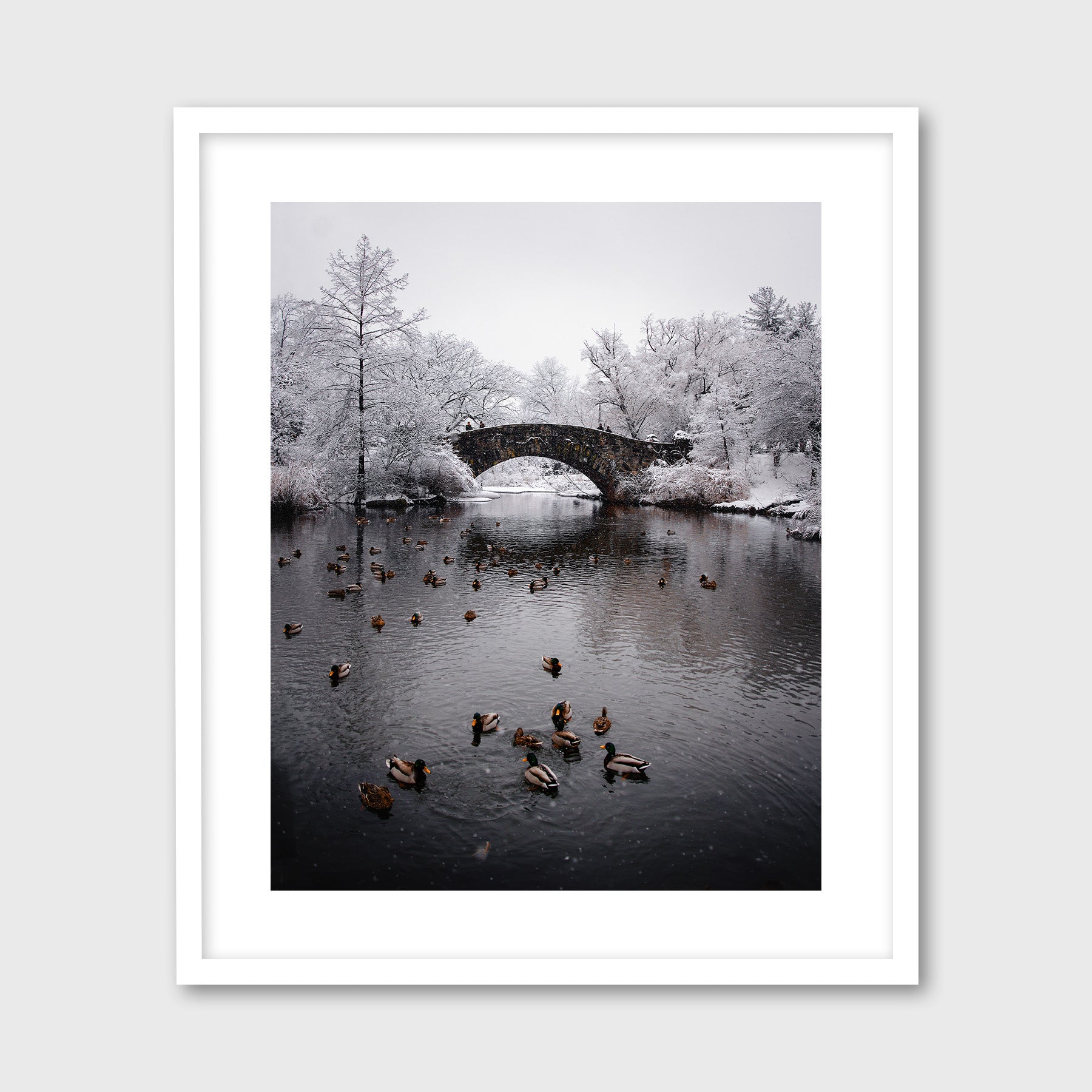 The Pond and Gapstow Bridge