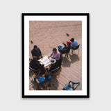 Domino Players in La Barceloneta