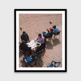 Domino Players in La Barceloneta