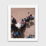 Domino Players in La Barceloneta