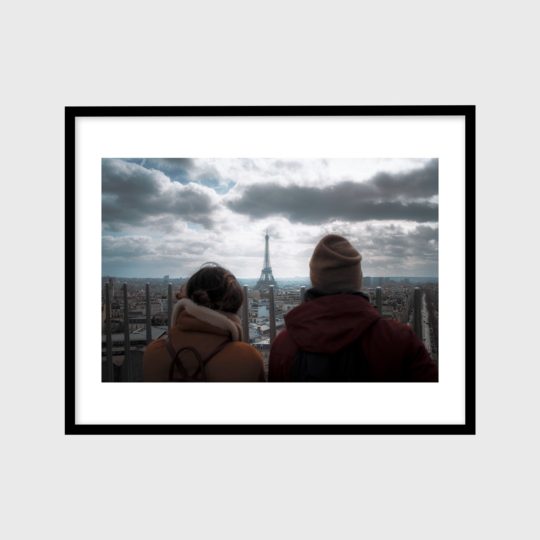 Eiffel Tower from Arc de Triomphe