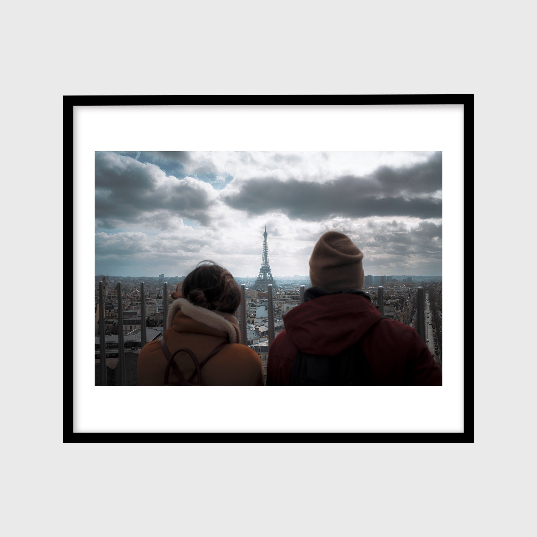 Eiffel Tower from Arc de Triomphe