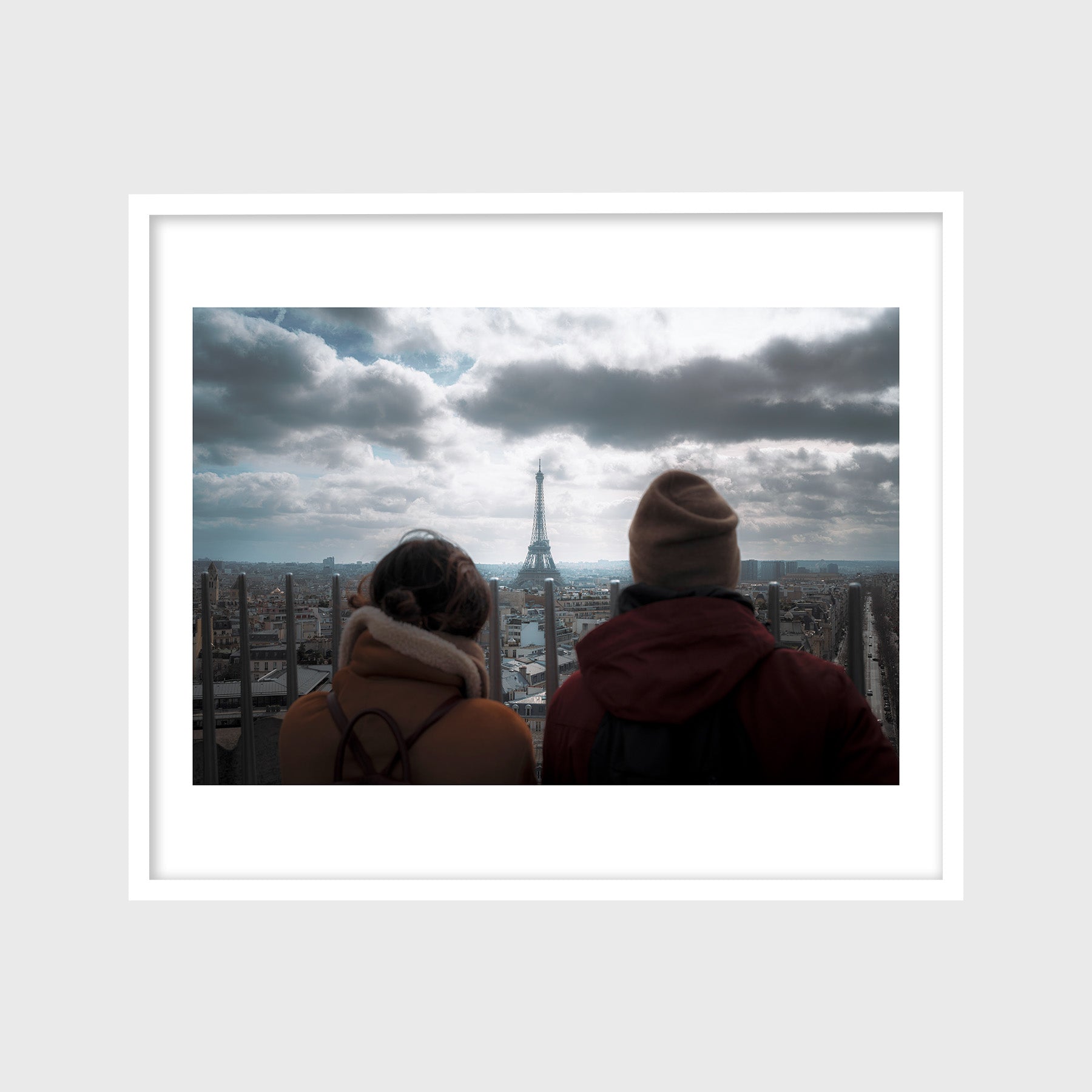 Eiffel Tower from Arc de Triomphe