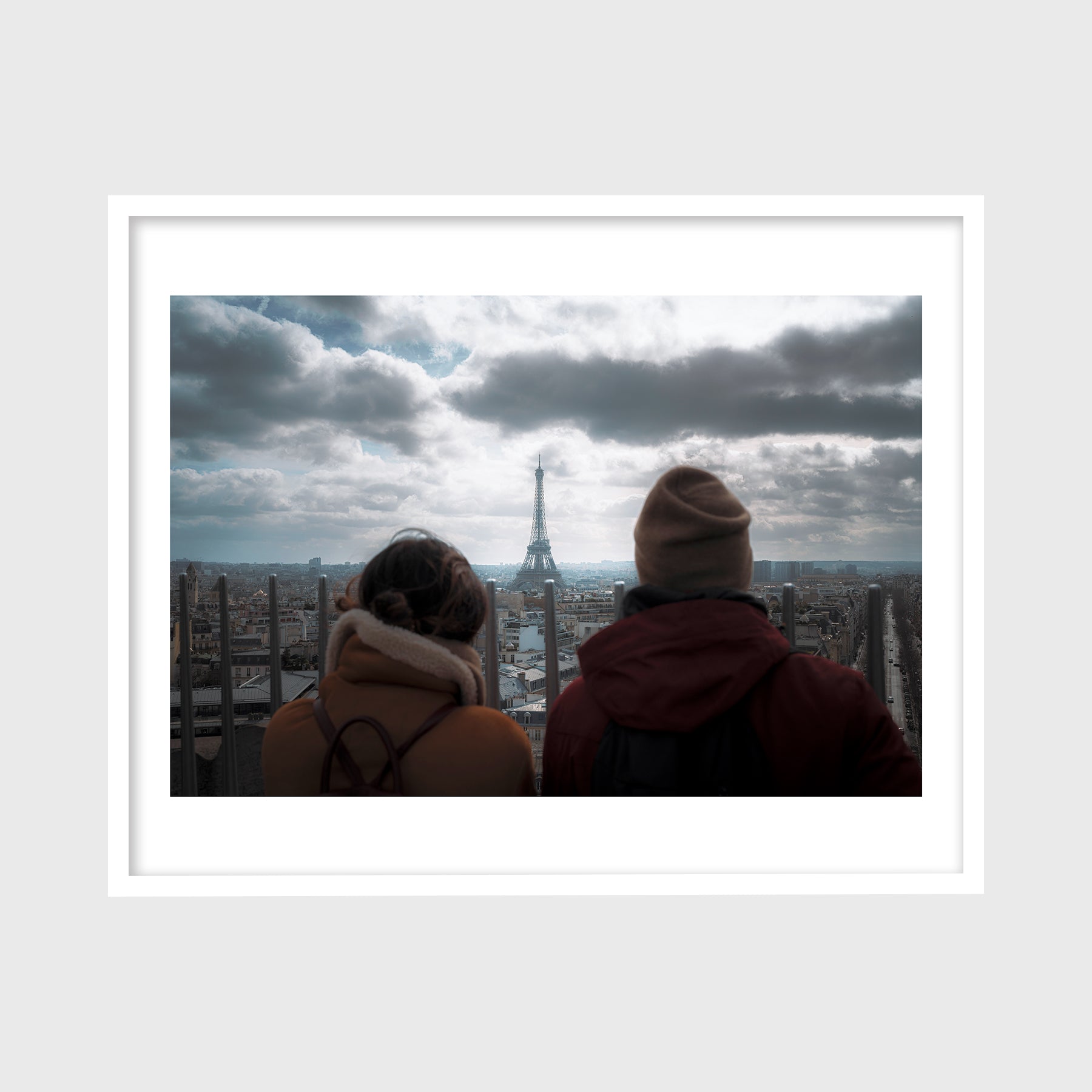 Eiffel Tower from Arc de Triomphe