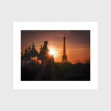 Eiffel Tower Sunset