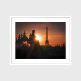 Eiffel Tower Sunset