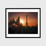 Eiffel Tower Sunset