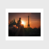 Eiffel Tower Sunset