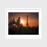 Eiffel Tower Sunset