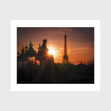 Eiffel Tower Sunset