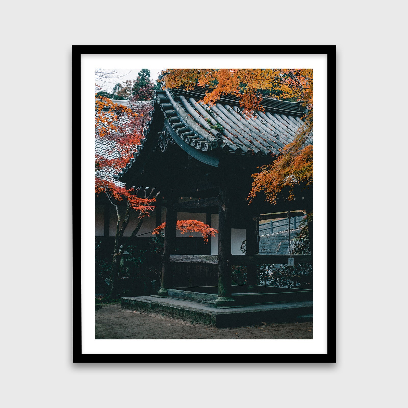 Enkō-ji Temple 20x24 Black Frame