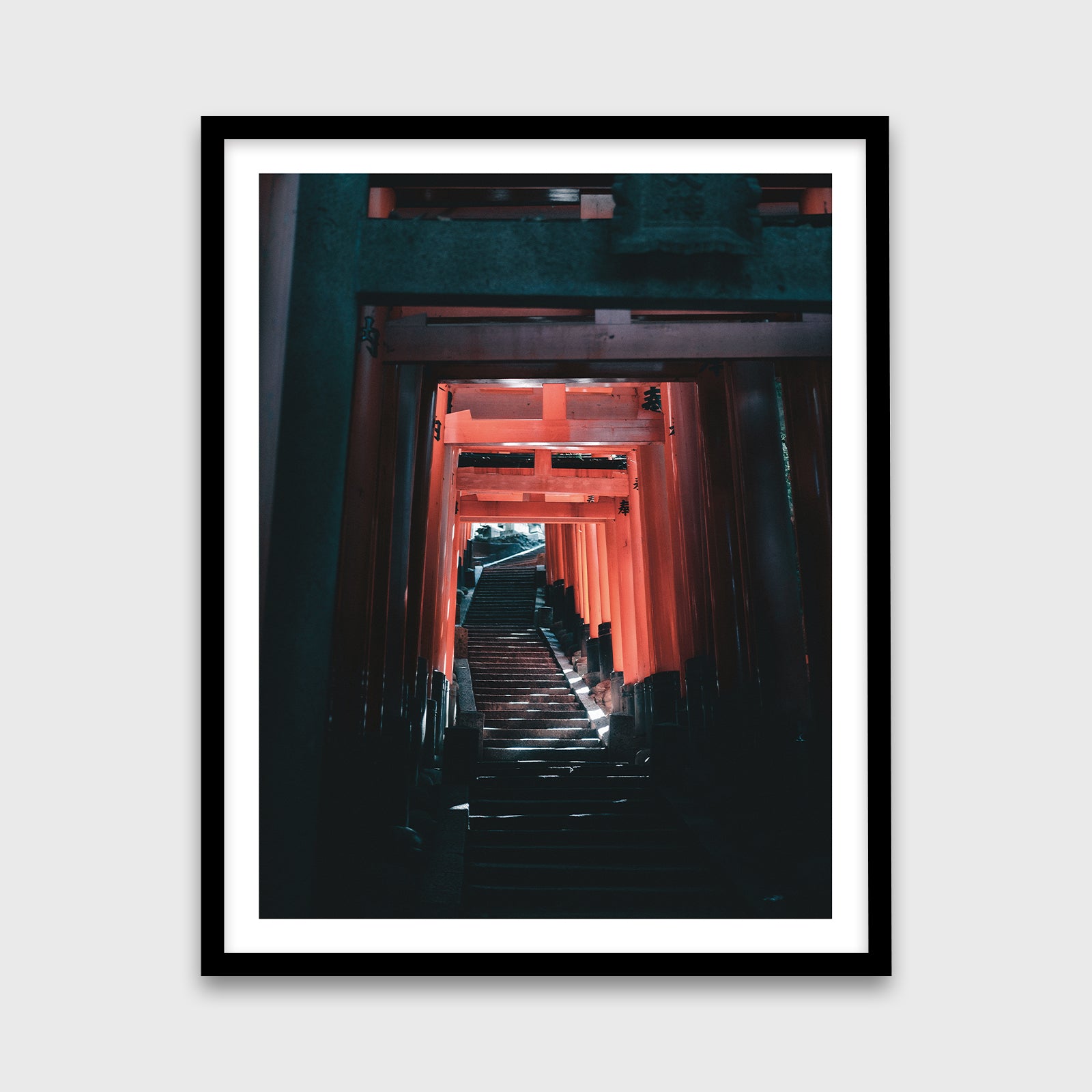 Fushimi Inari Shrine 24x30 Black Frame
