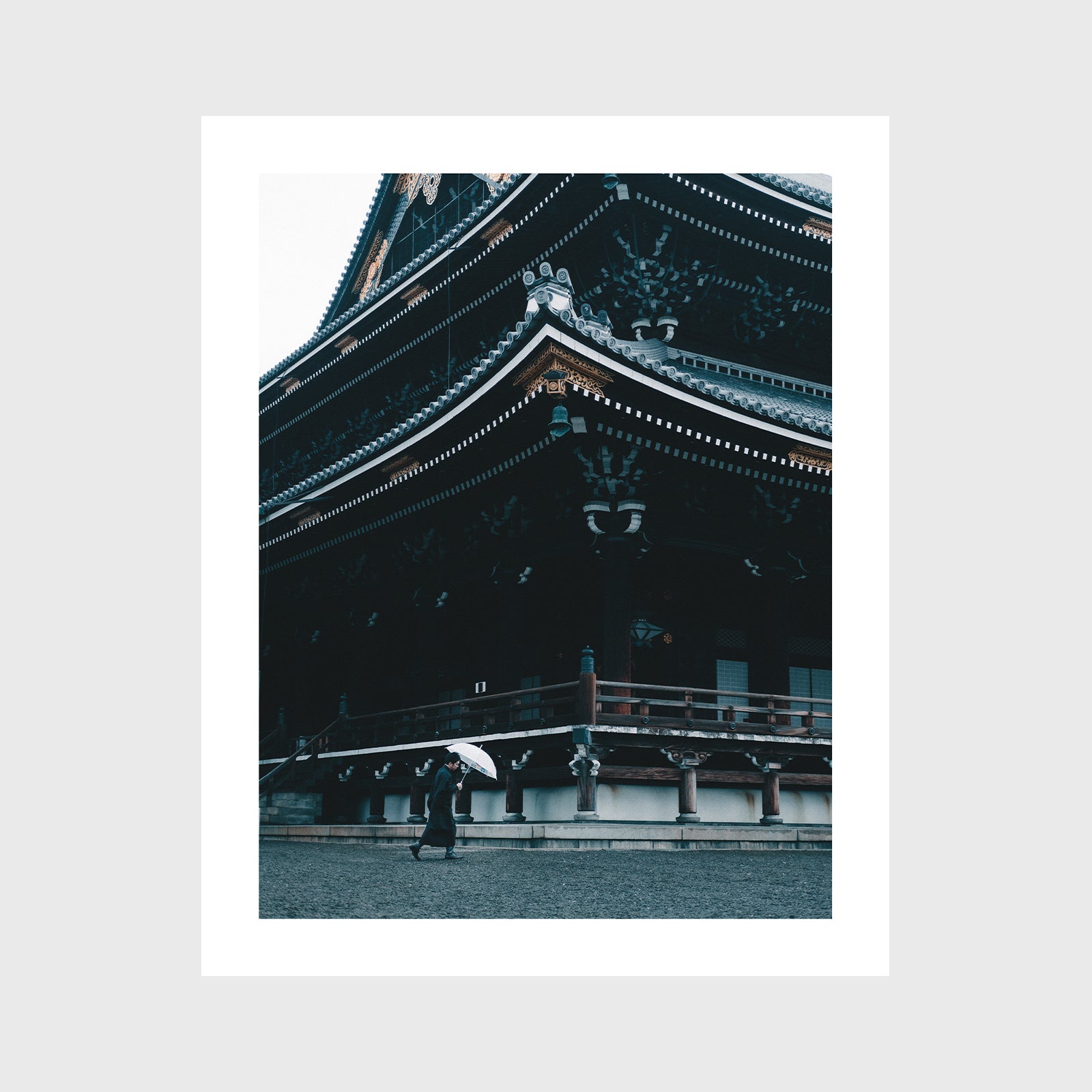 Higashi Hongan-ji Temple 24x30 No Frame