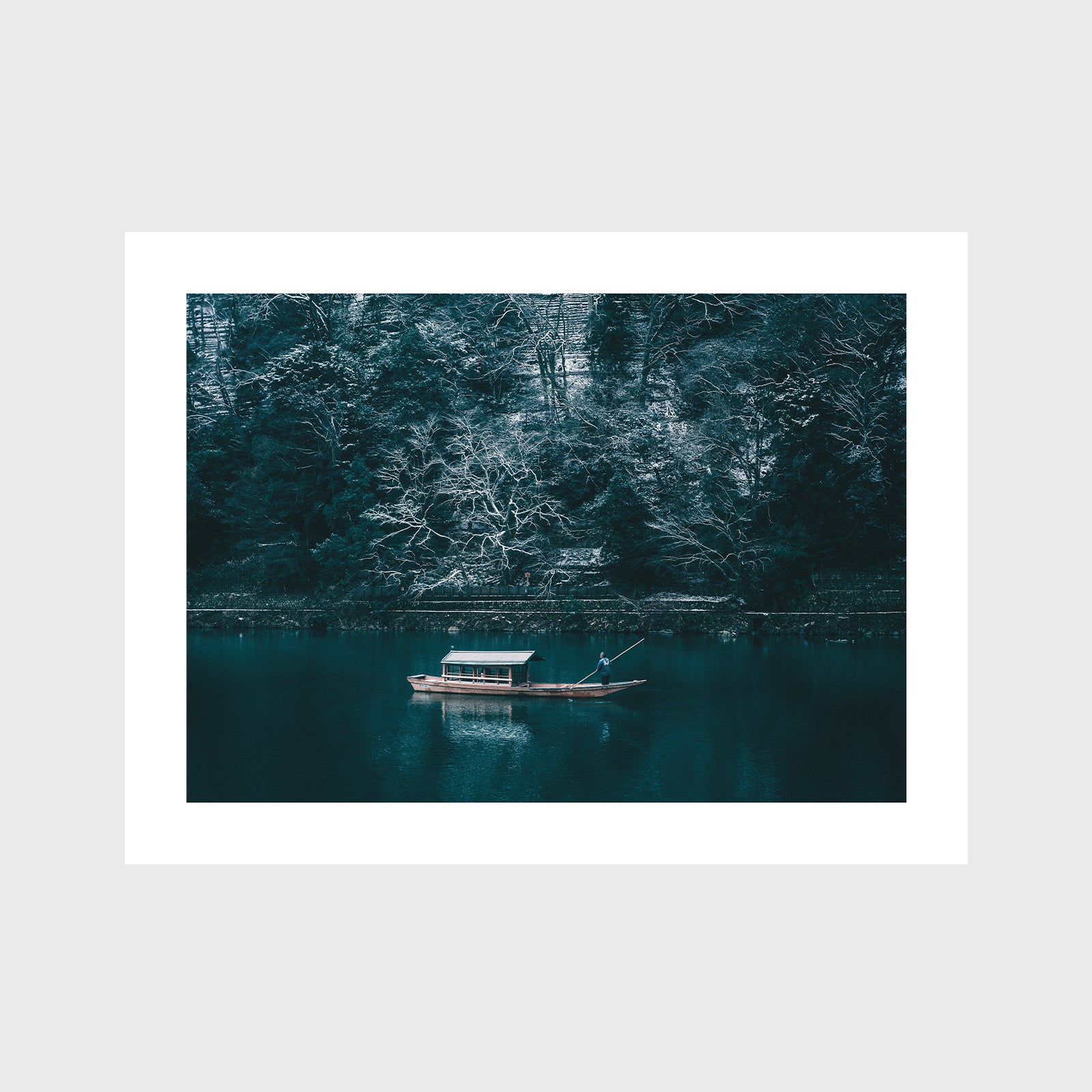 Hozugawa River Boat 24x18 No Frame