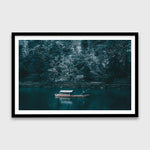 Hozugawa River Boat 36x24 Black Frame