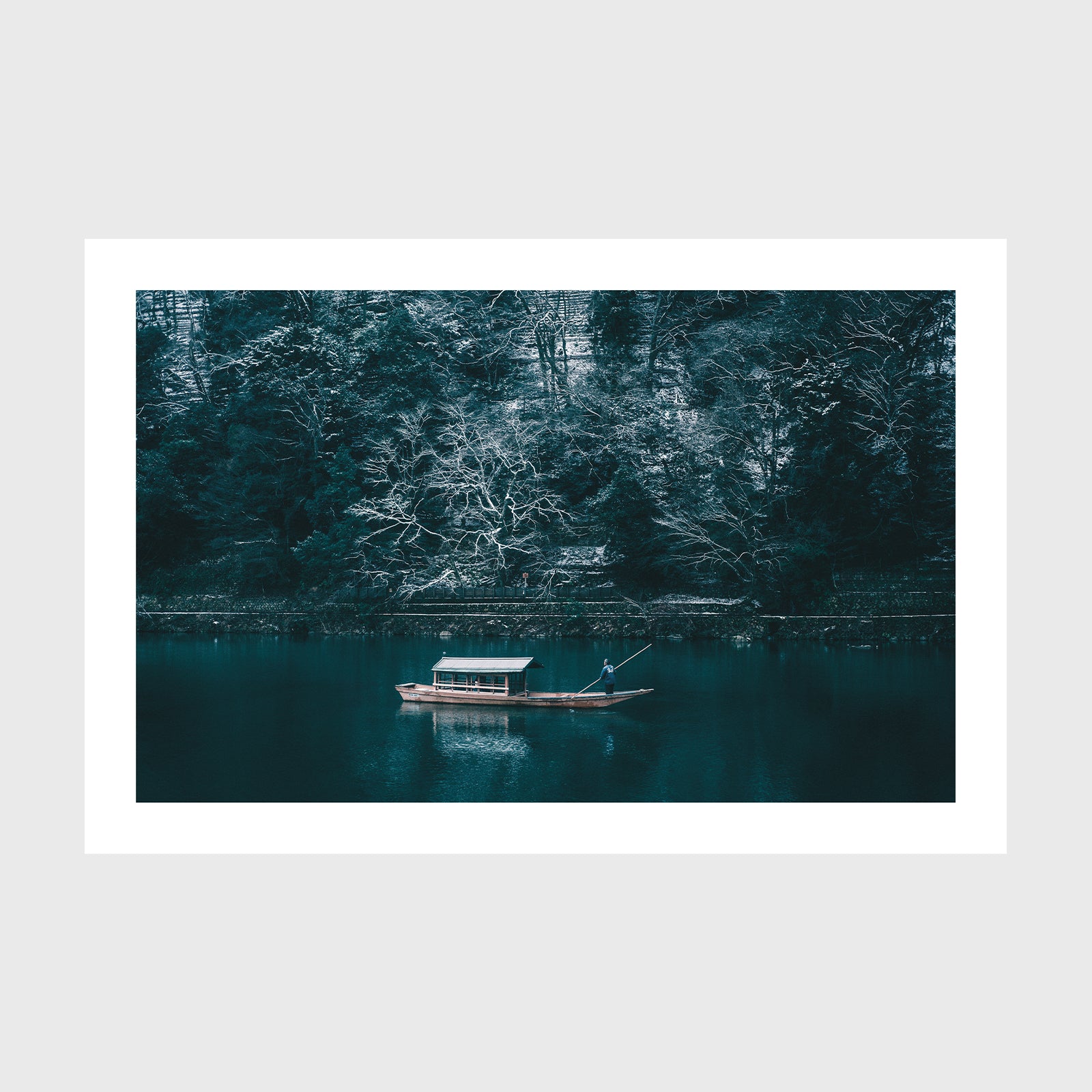 Hozugawa River Boat 36x24 No Frame