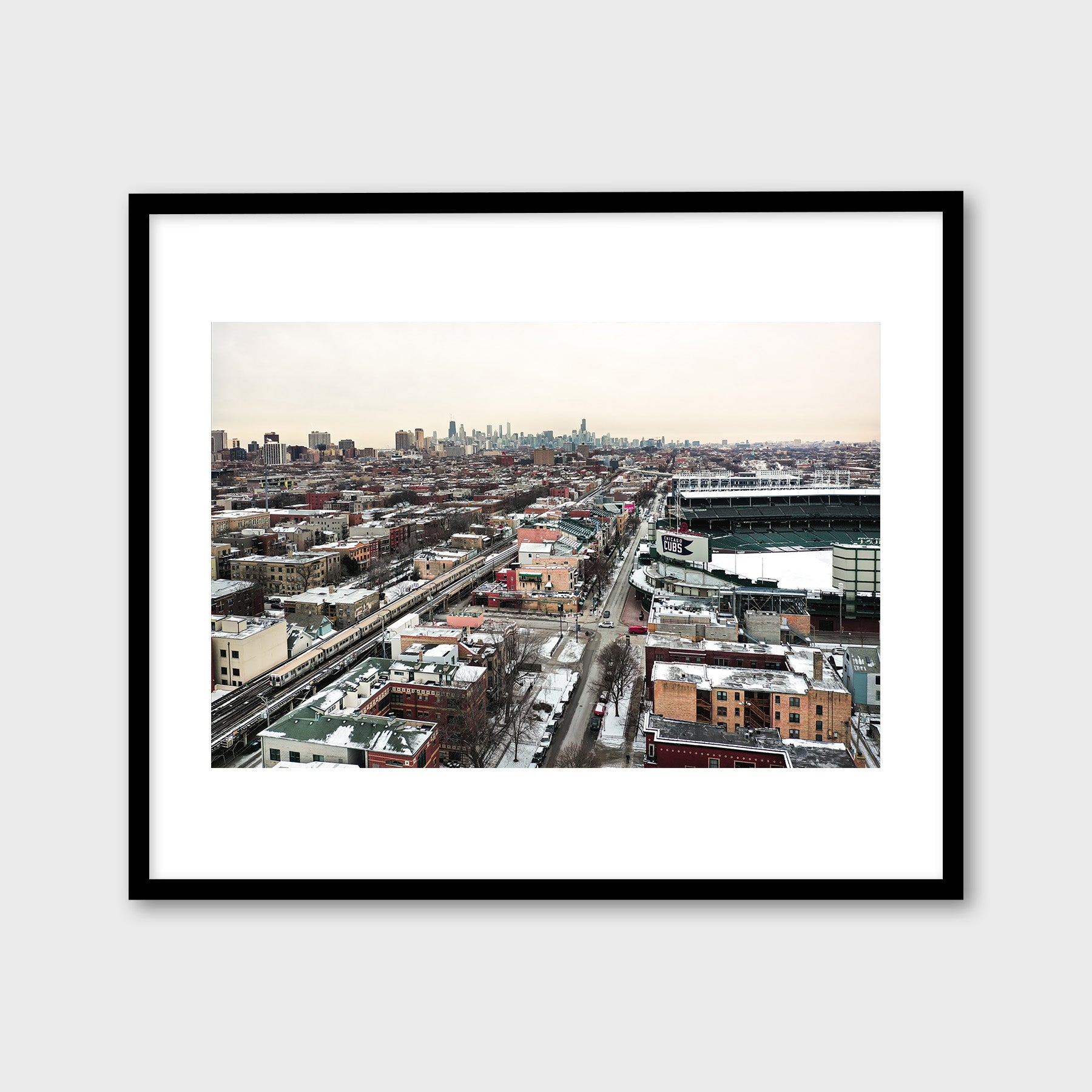 Wrigley Field Aerial