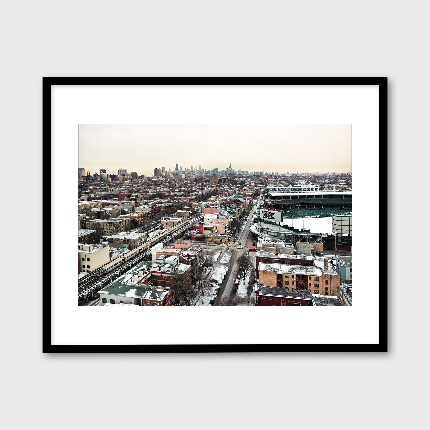 Wrigley Field Aerial