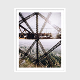 Looking Through the Eiffel Tower