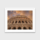 Looking Up at the Colosseum