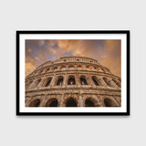 Looking Up at the Colosseum