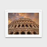 Looking Up at the Colosseum