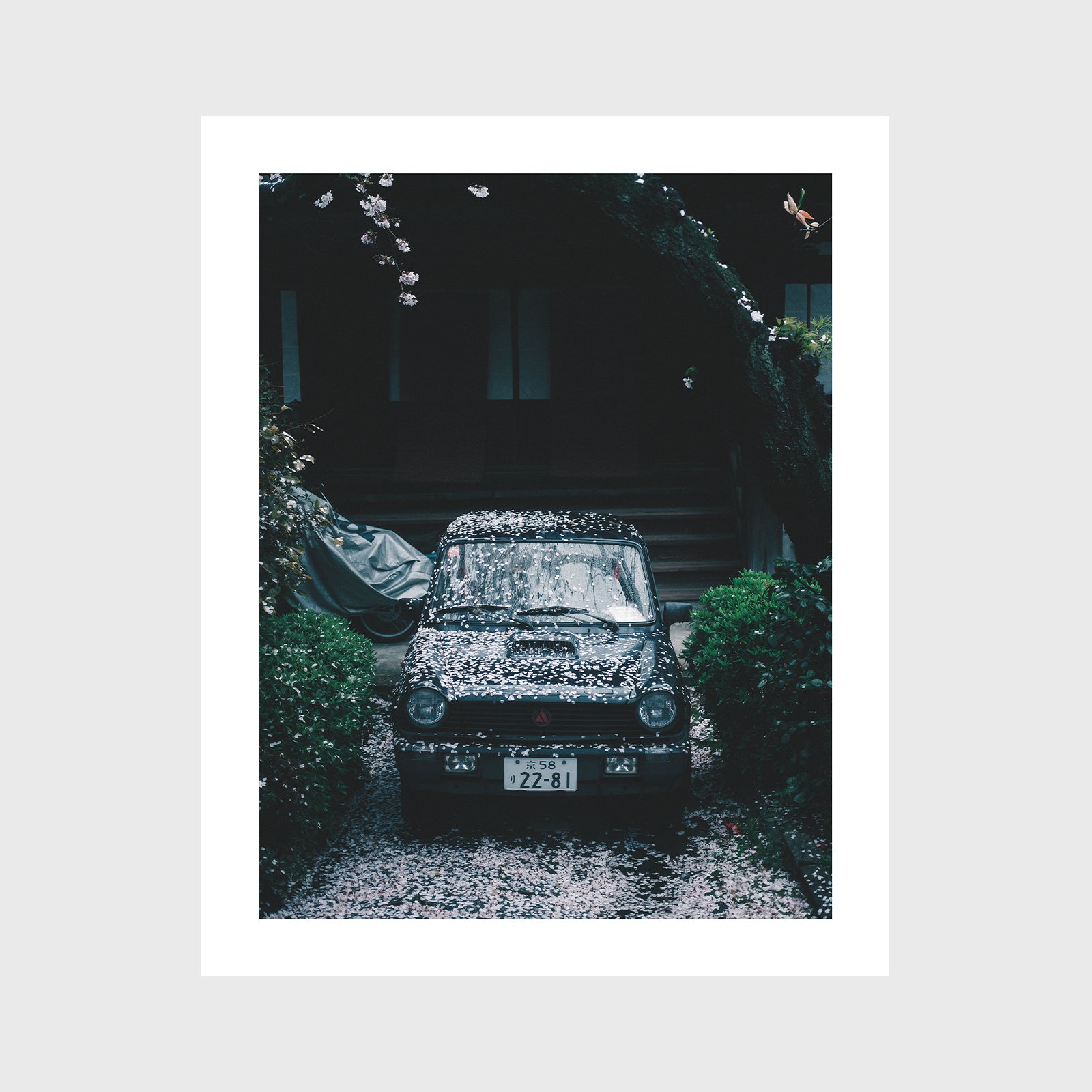Car in Nakagyō-ku_24x30_No Frame