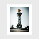 Gilded Fames Statue on Pont Alexandre III