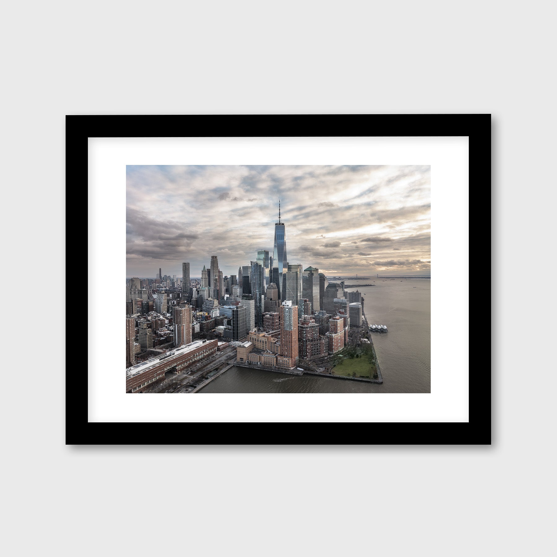 Aerial View of Battery Park City