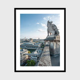 Statue on Saint-Jacques Tower