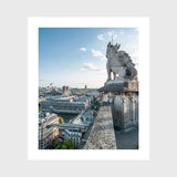 Statue on Saint-Jacques Tower