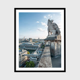 Statue on Saint-Jacques Tower