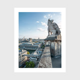 Statue on Saint-Jacques Tower