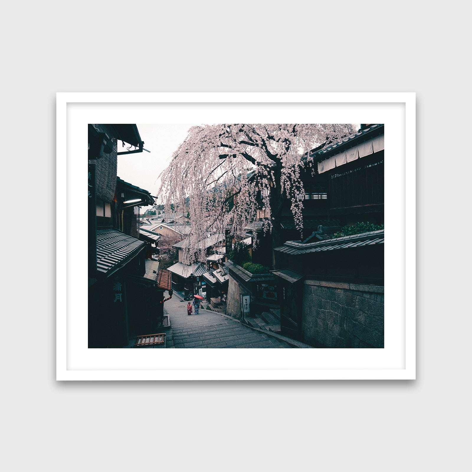 Sannenzaka 20x16 White Frame