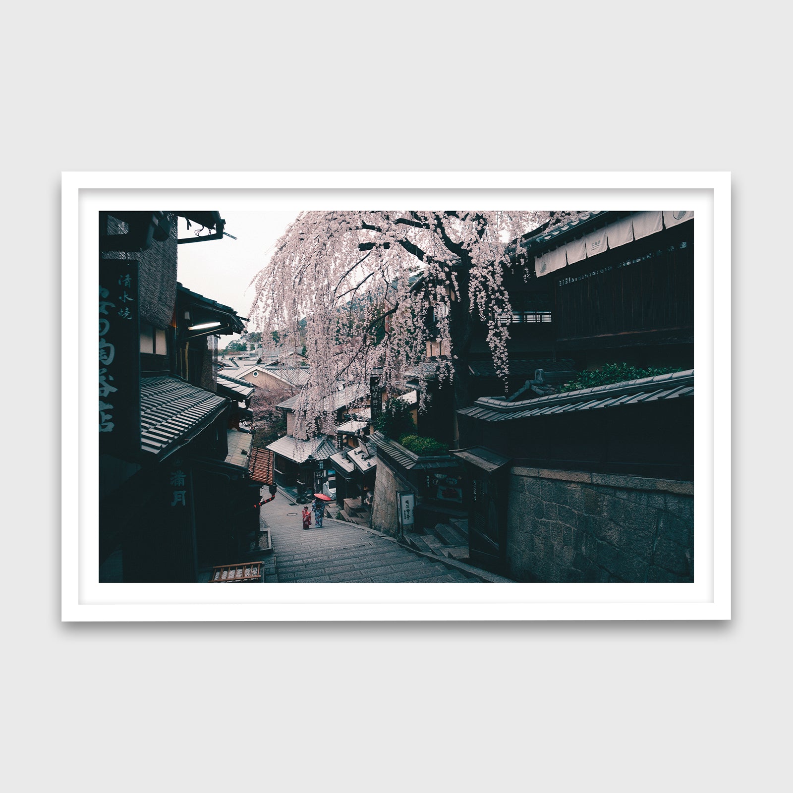 Sannenzaka 36x24 White Frame