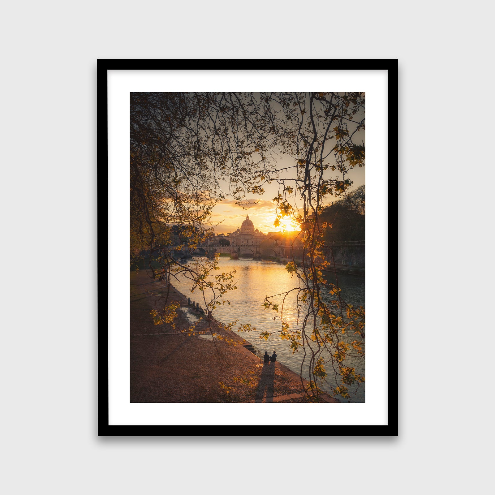St. Peter's Basilica from Ponte Umberto I