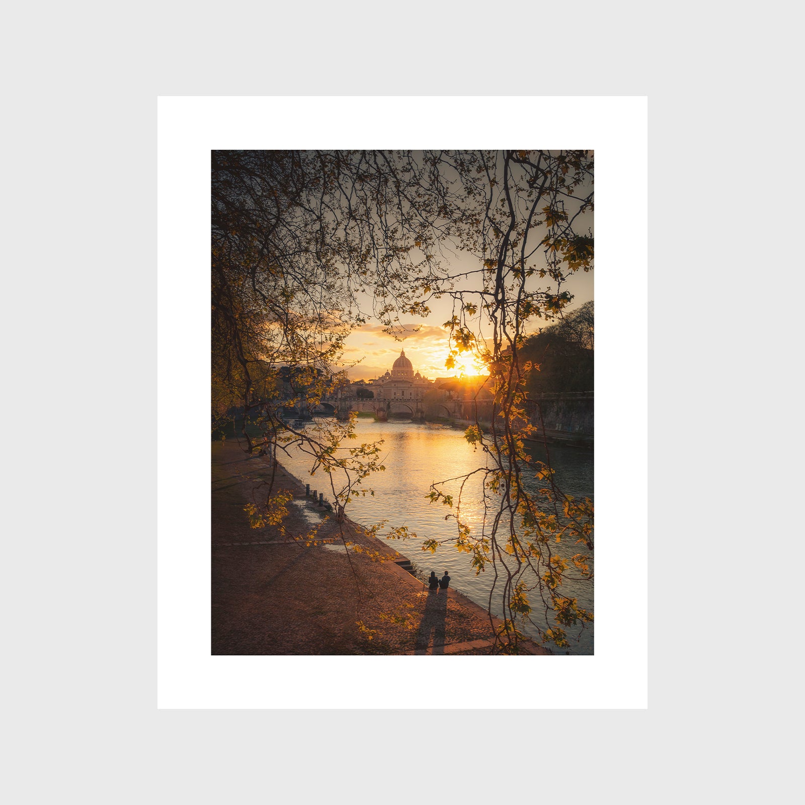 St. Peter's Basilica from Ponte Umberto I