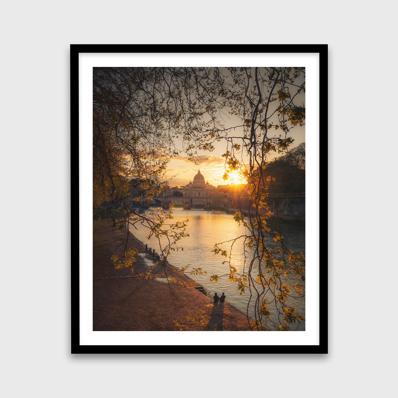 St. Peter's Basilica from Ponte Umberto I