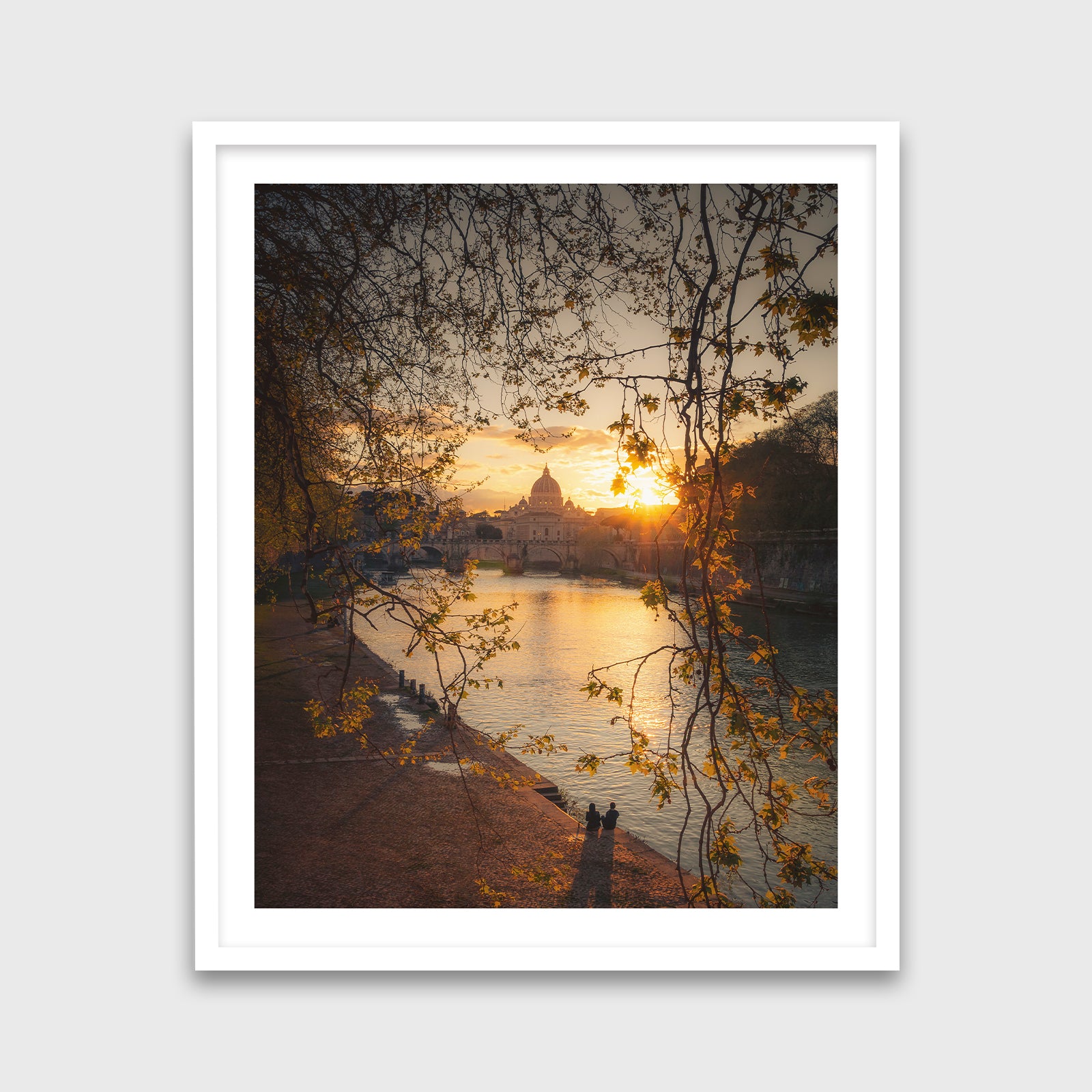 St. Peter's Basilica from Ponte Umberto I