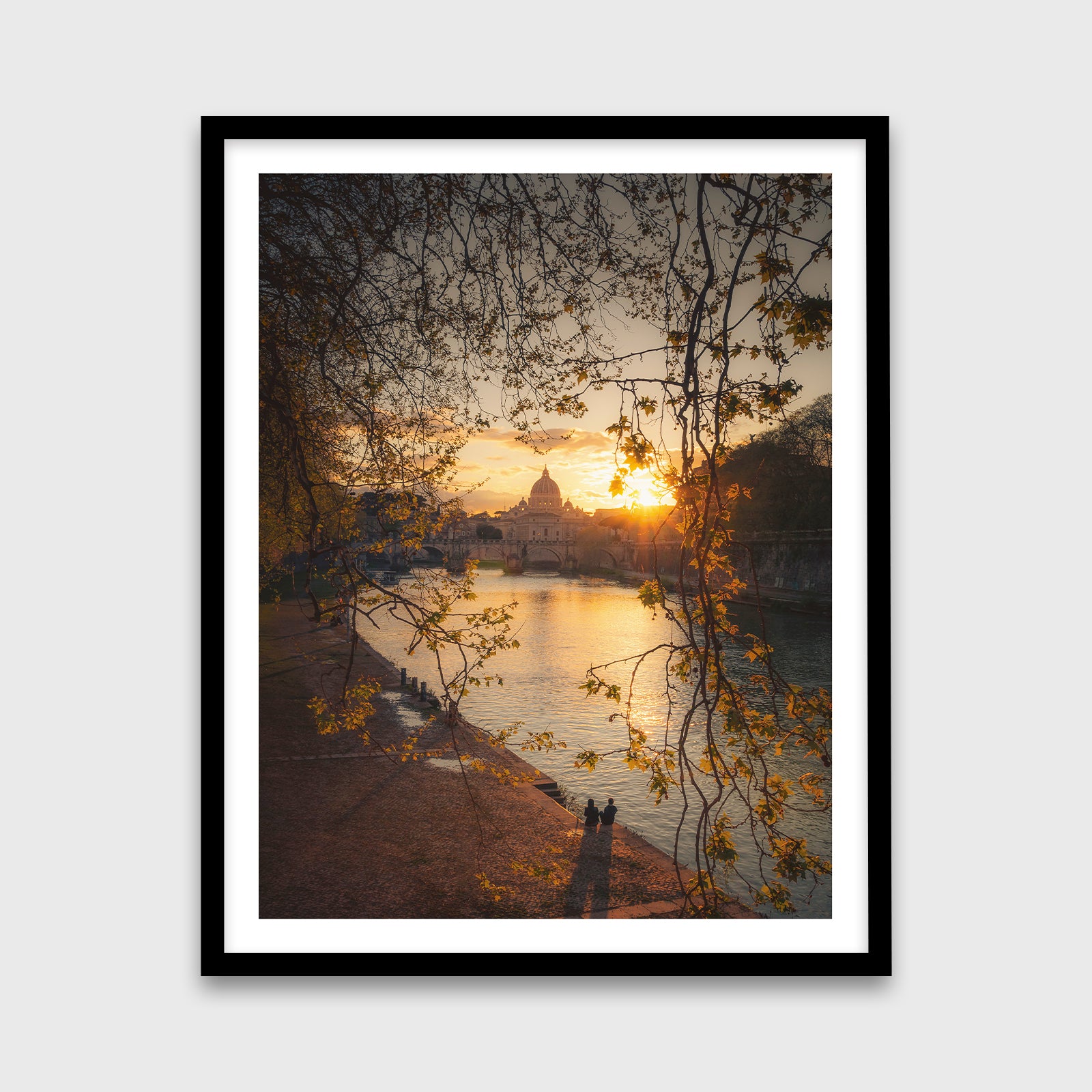 St. Peter's Basilica from Ponte Umberto I