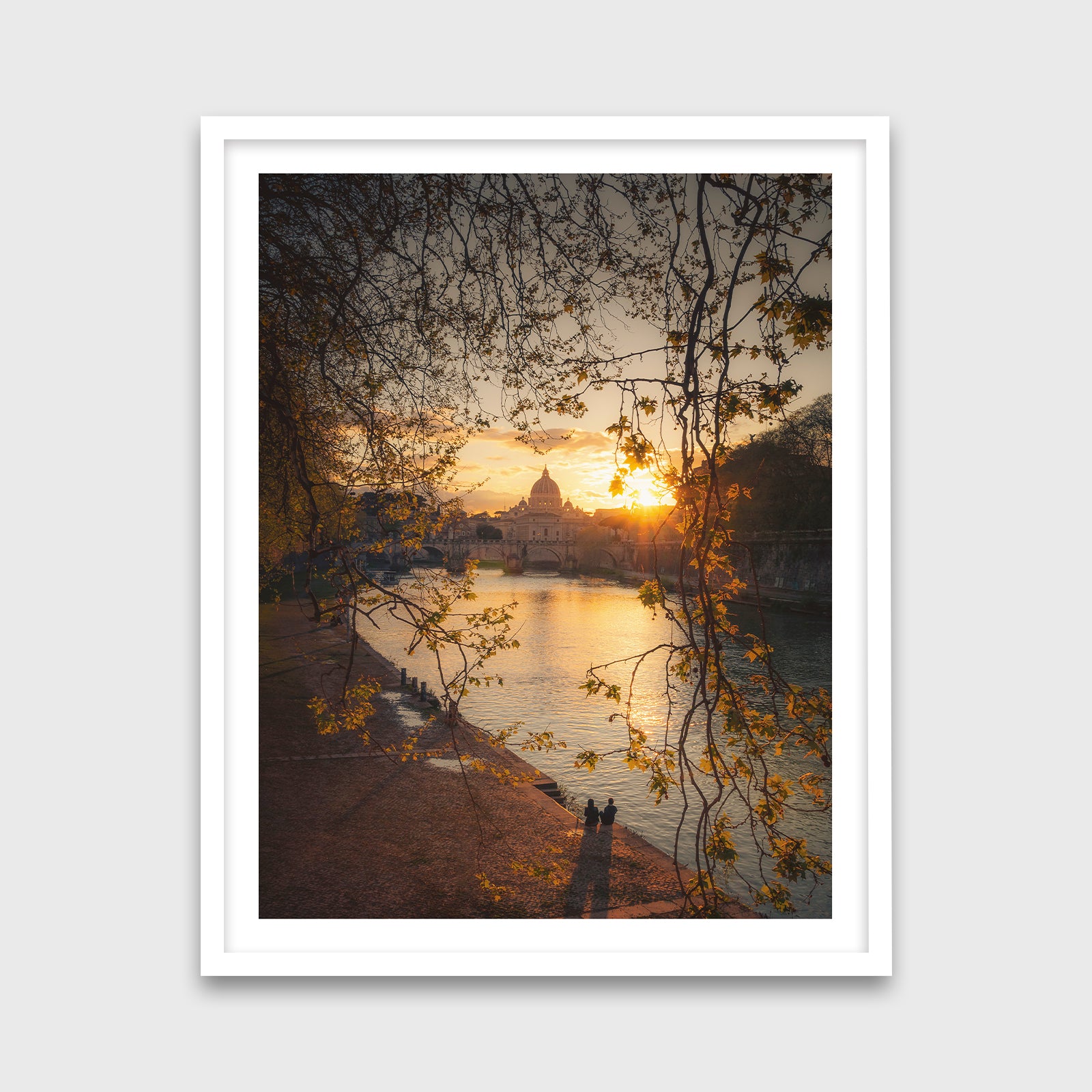 St. Peter's Basilica from Ponte Umberto I
