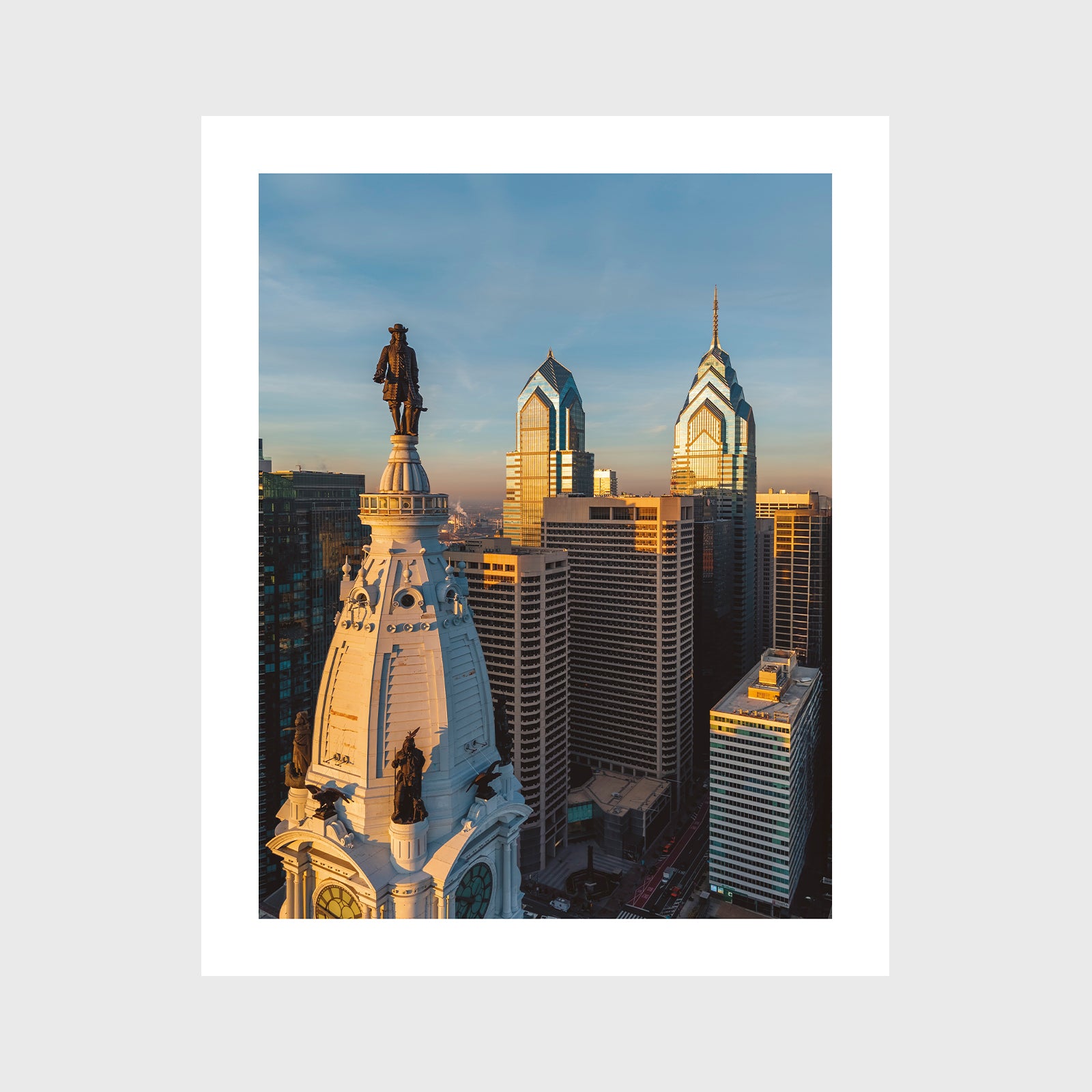 William Penn and Center City