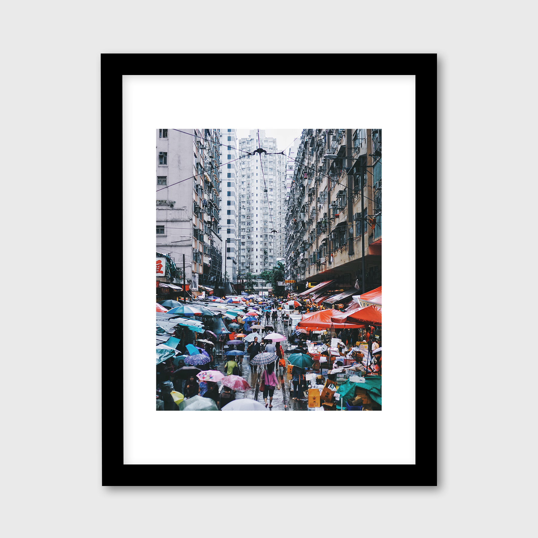 Rainy Street Market